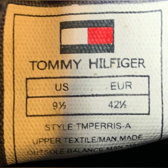 Tommy Hilfiger Size 9.5 Navy Blue Slip-On Shoes - Picture 3 of 5